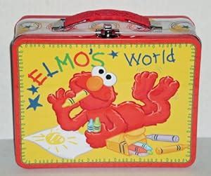 elmo world embossed metal lunch box|Elmo's World Embossed Metal Lunch Box .